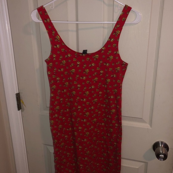 Flower print body con summer dress - Picture 3 of 3